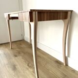 Bureau marqueté zebrano
