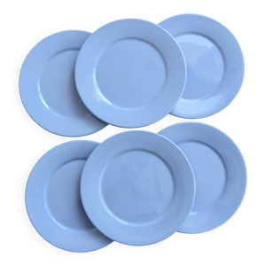 6 assiettes à dessert