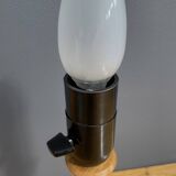 wood smalll table lamp 1960s