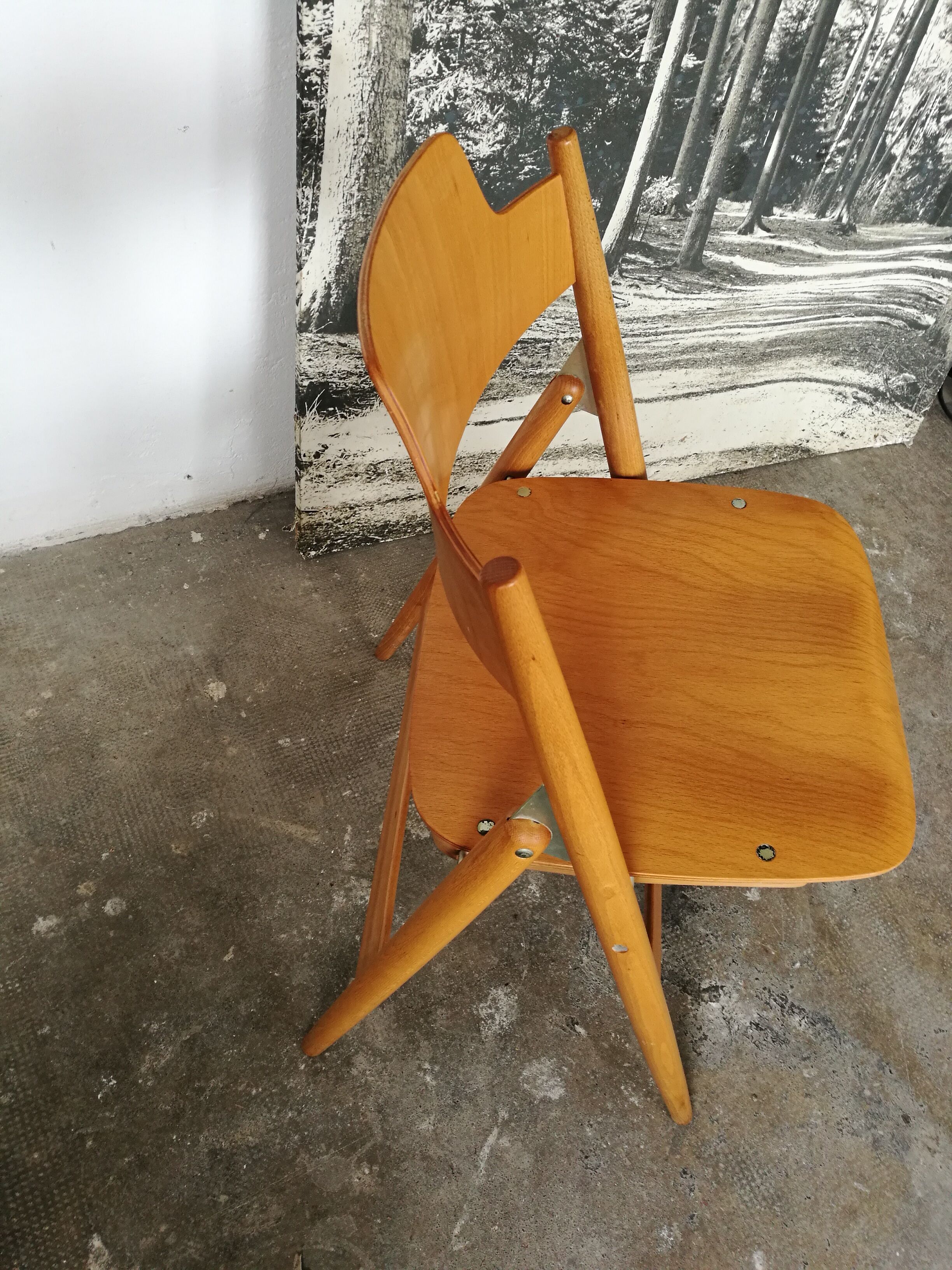 Egon Eiermann SE 18 folding chair