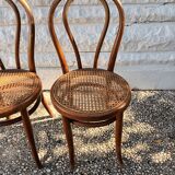 Canned chairs Thonet