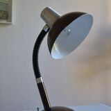 Vintage desk lamp France brown 70s 1970