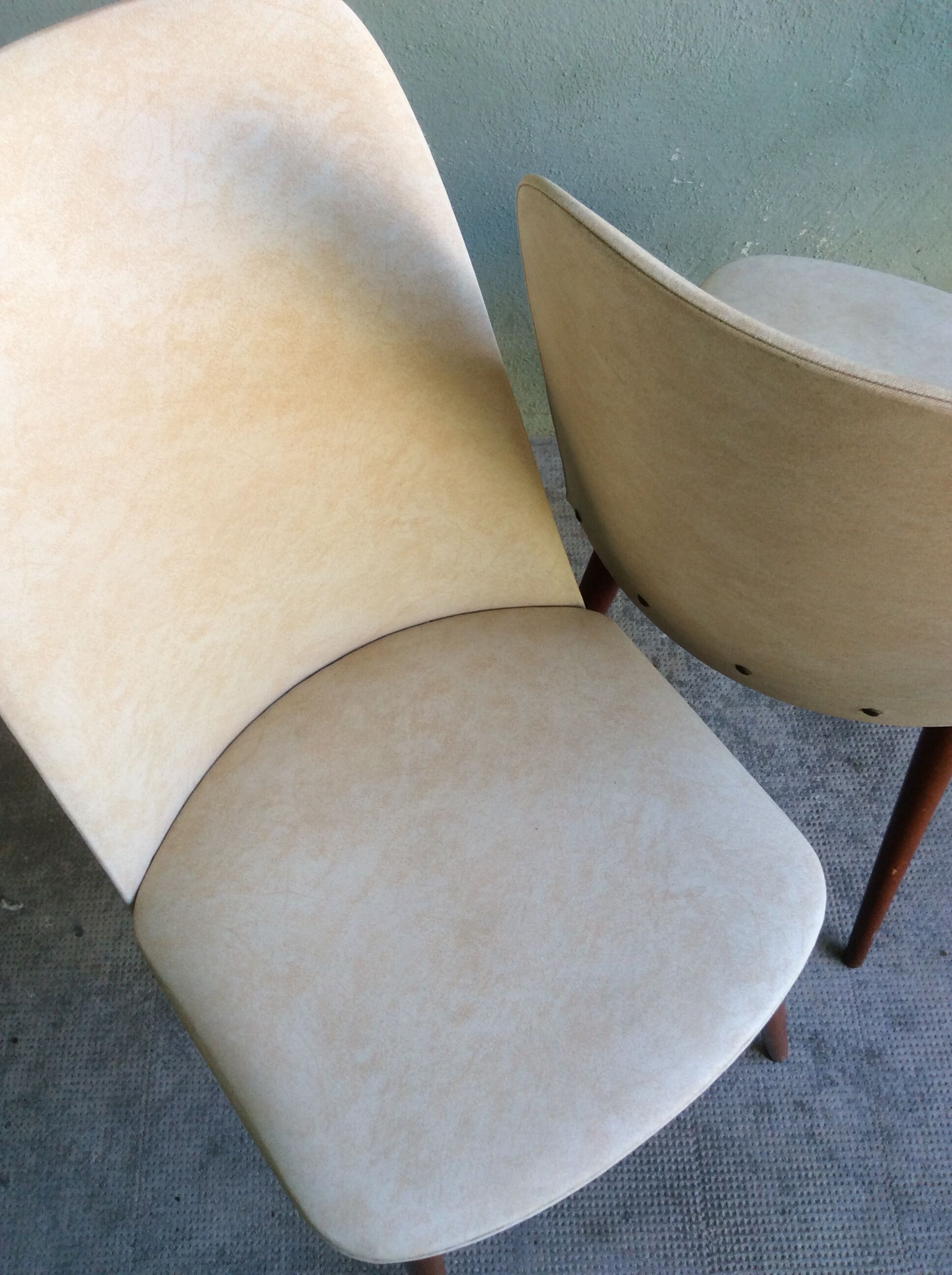 2 chairs barrel skaÏ years 50-60