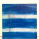 Abstract Blue Oil Painting