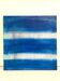 Abstract Blue Oil Painting