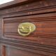 China buffet stained glass Art Nouveau 1900 vintage