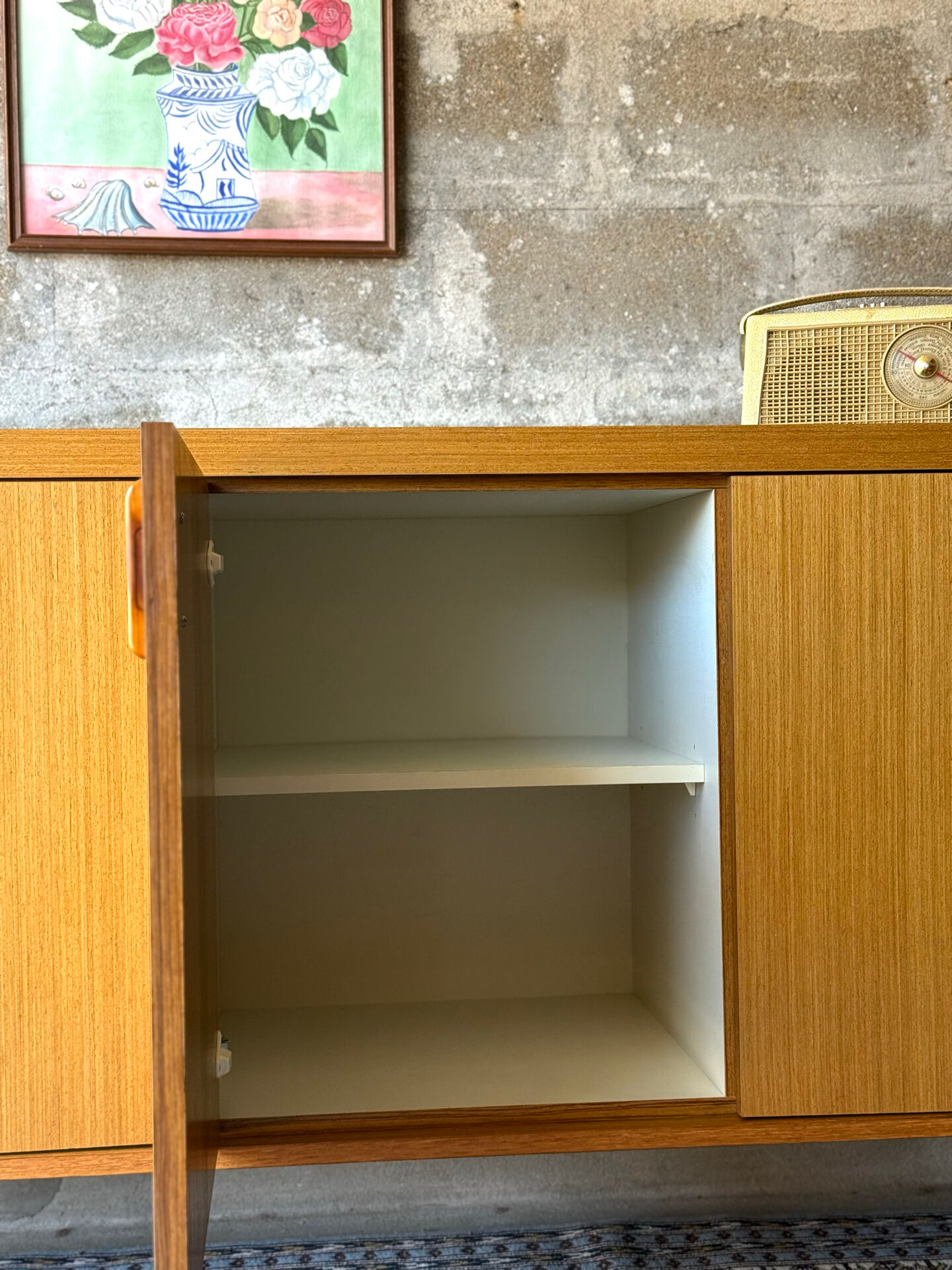 Enfilade scandinave vintage en teck, 1970