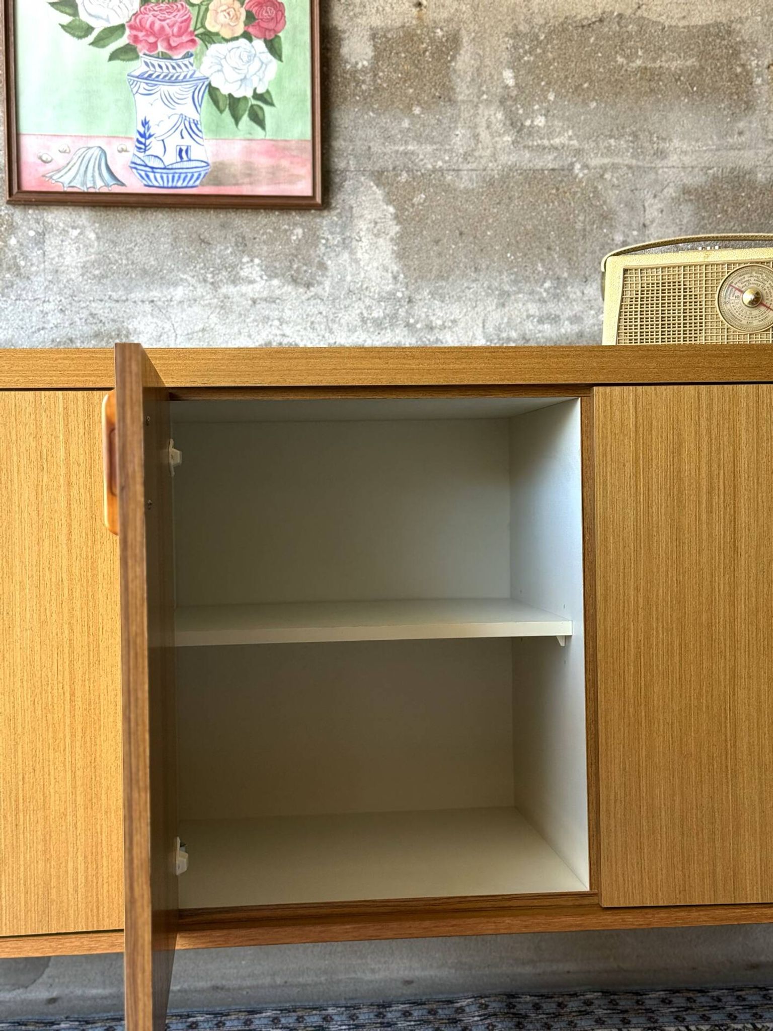 Enfilade scandinave vintage en teck, 1970