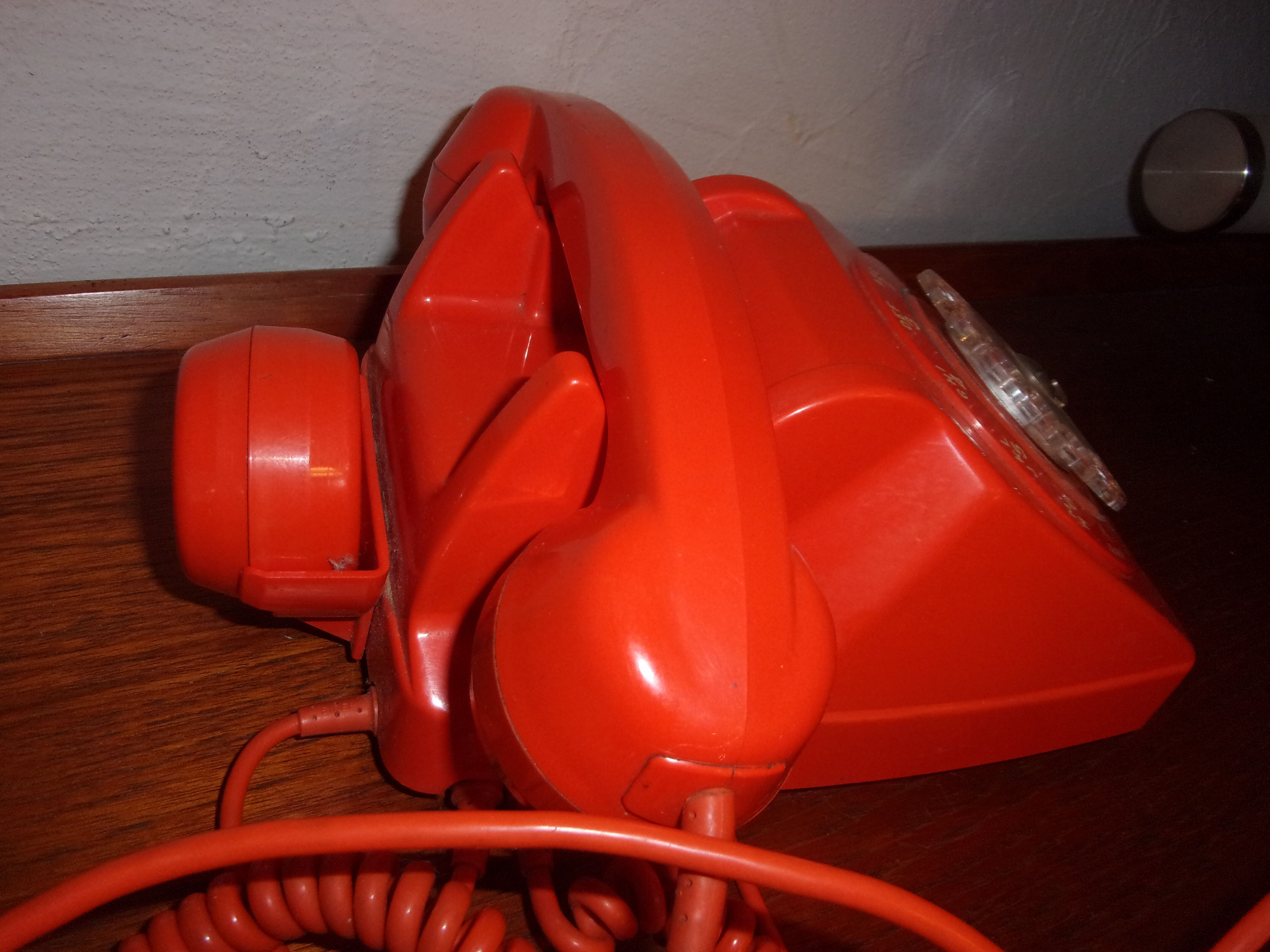 Socotel orange phone, 1970s