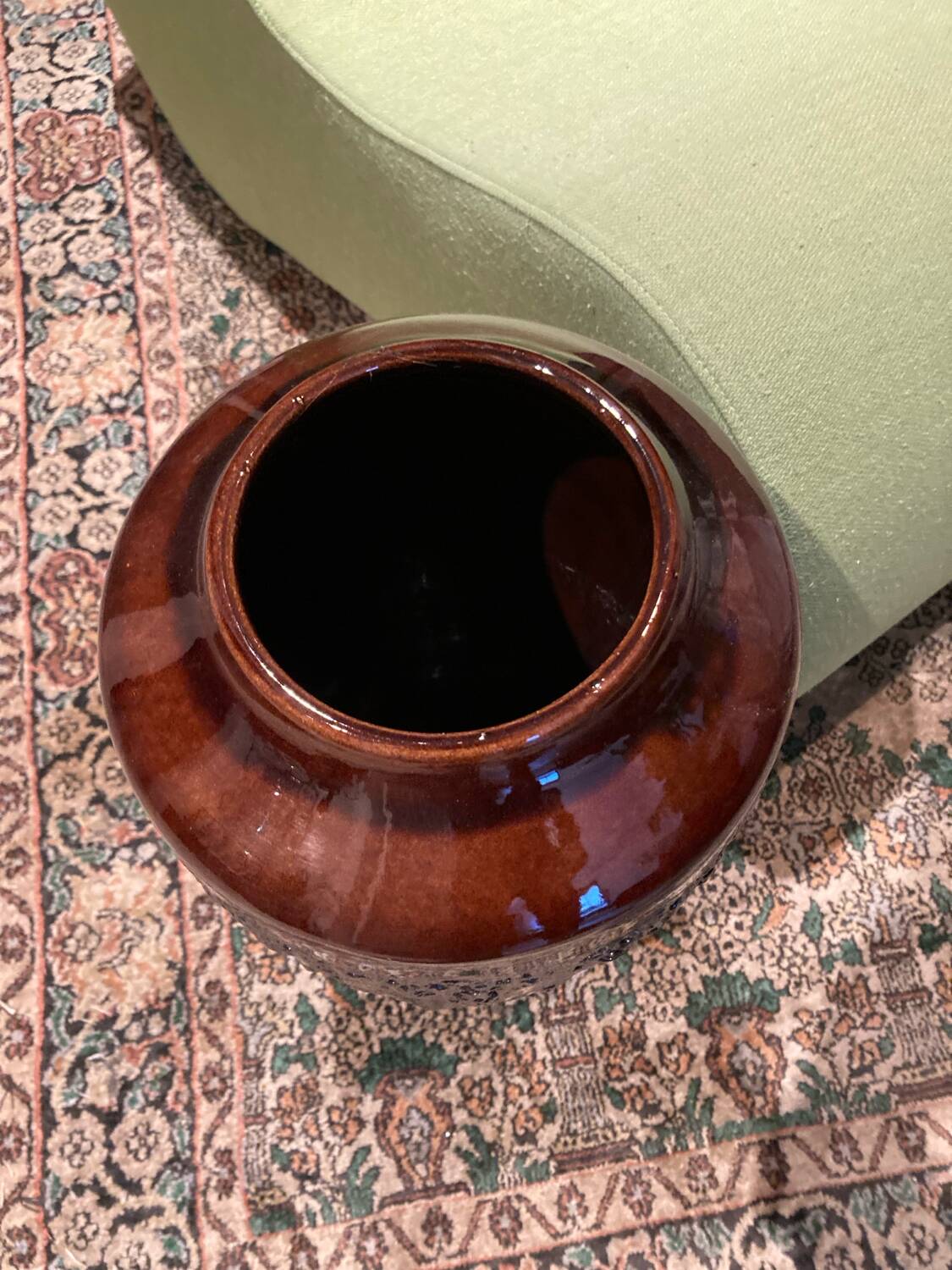 Fat lava vase west germany