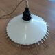 Lampe baladeuse vintage en verre Blanc