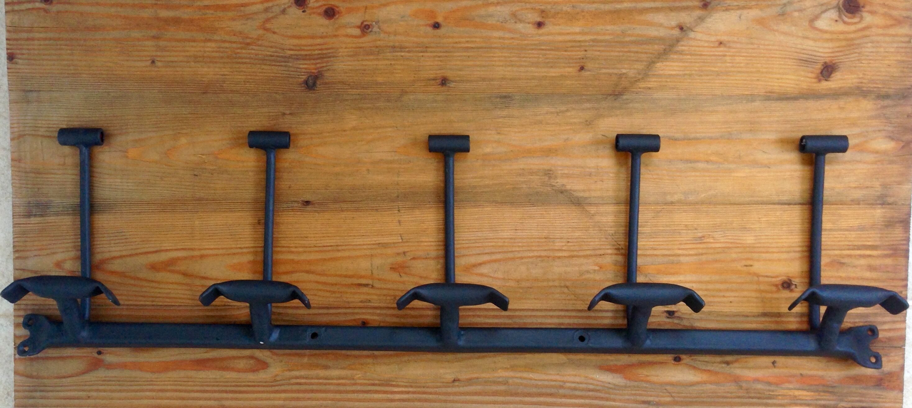 Coat rack from school to 5 hooks