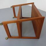 Teak Bar Cart by Holger Georg Jensen for Kubus, Denmark, 1960s