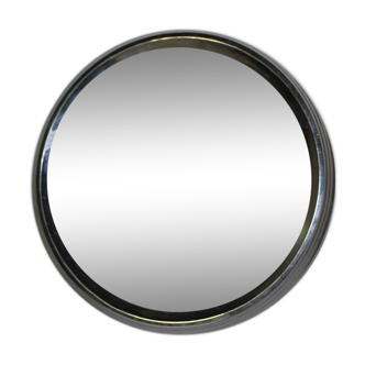 Plat miroir rond XXème siècle