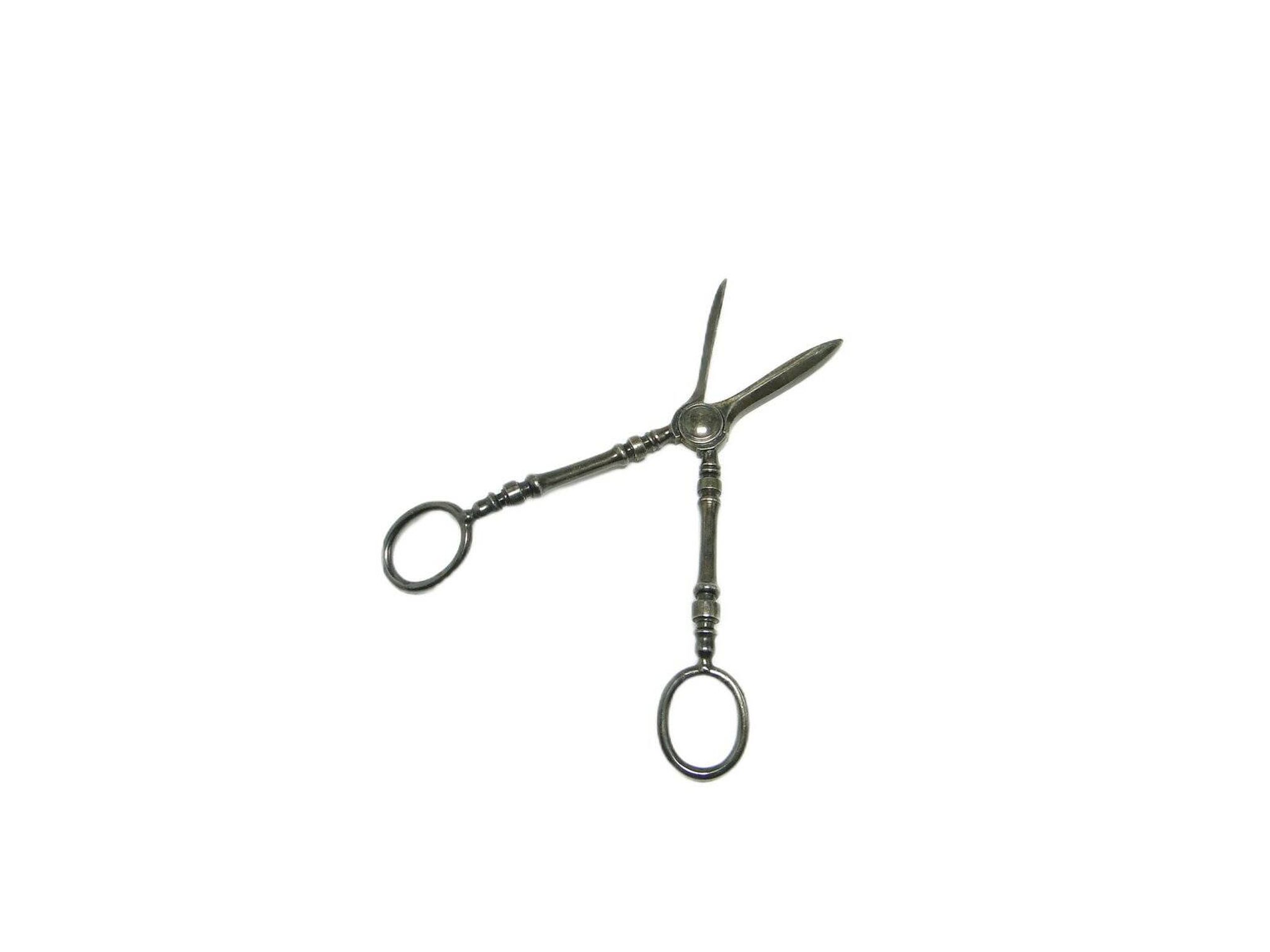 Art Nouveau Danish scissors for grapes, 1920s