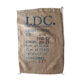 Sac toile de jute café honduras ldc