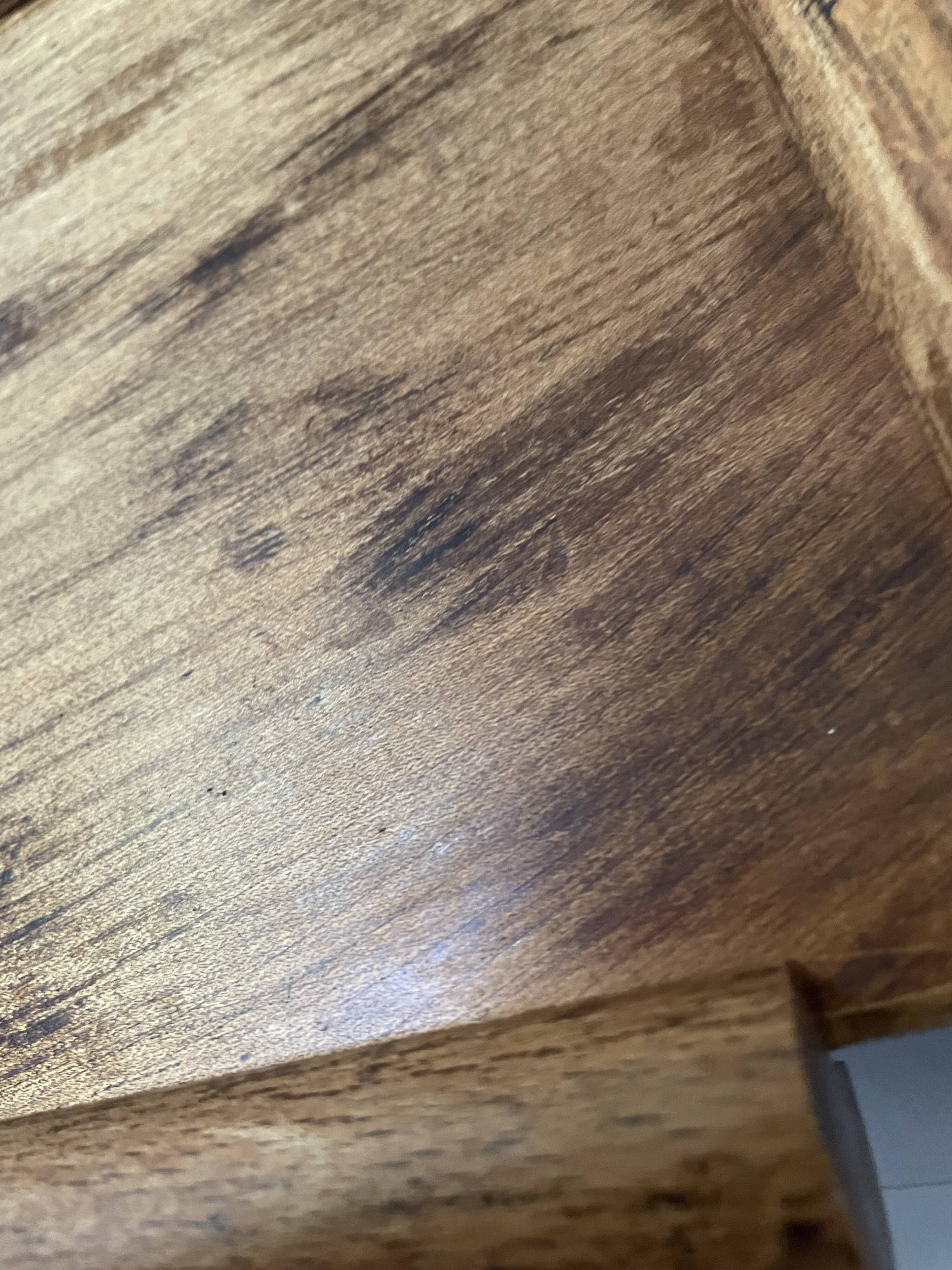 Plateau bois art déco
