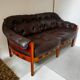 2/3-seater canapé Arne Norrell for COJA Sweden in leather