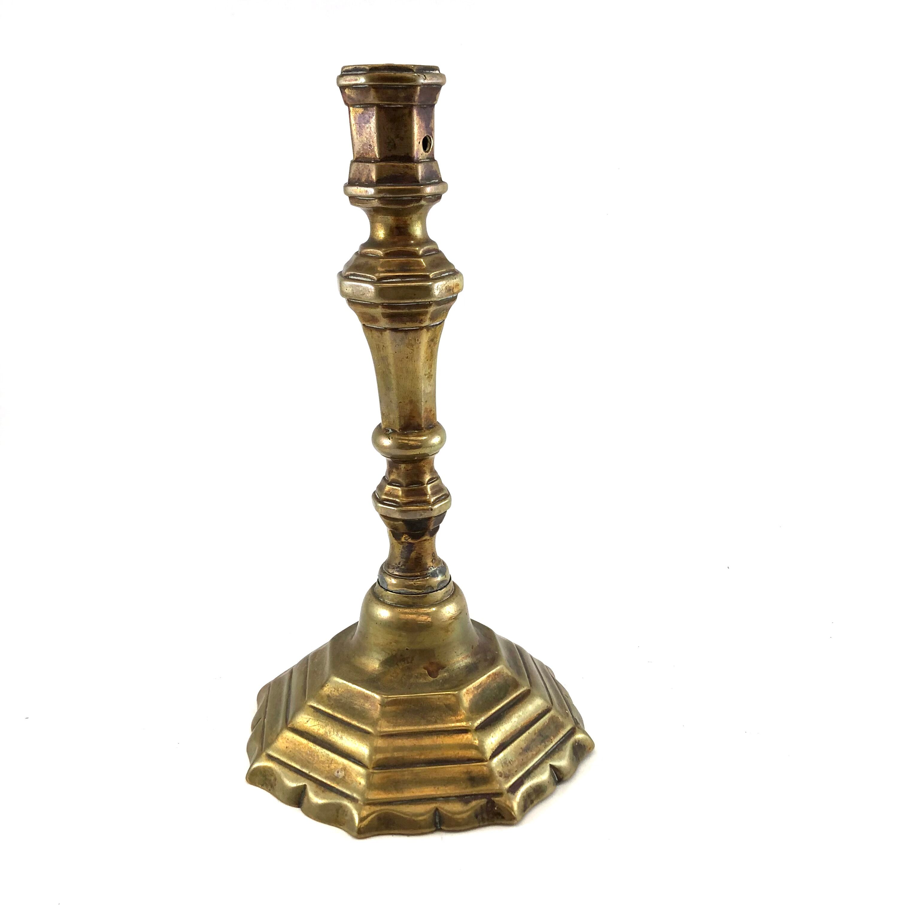 Candlestick candlestick in bronze 19th
