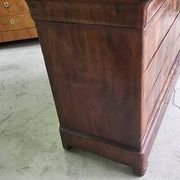 LOUIS XVI COMMODE IN MAHOGANY WITH 3 DRAWERS FROM THE 19TH CENTURY