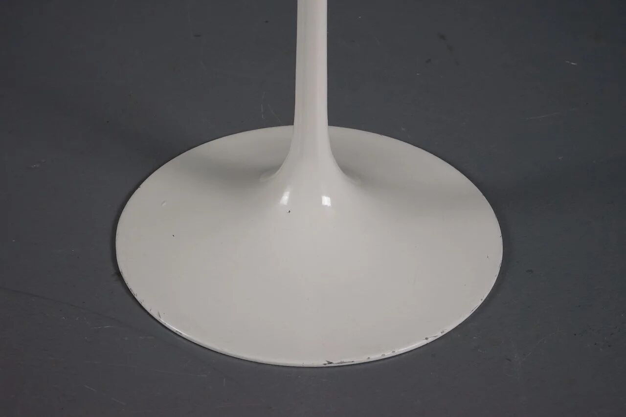 Large rosewood tulip side table by Eero Saarinen for Knoll International