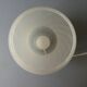 Mushroom lamp in white opaline, Murano, 80s