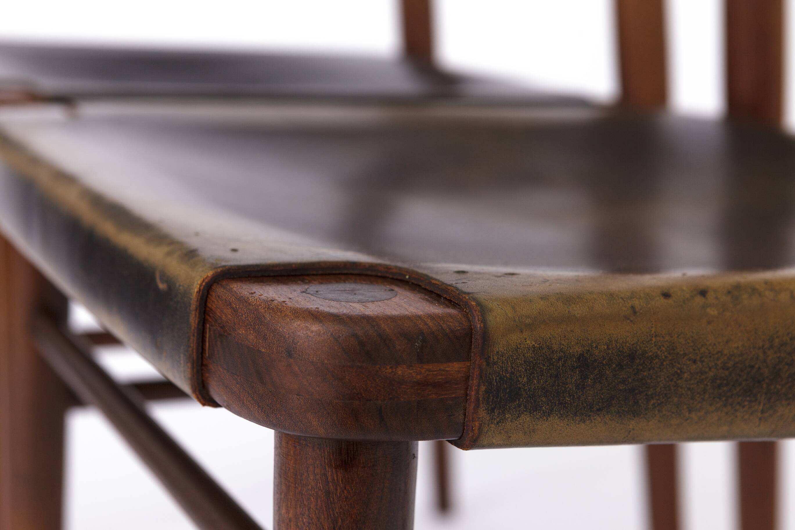 4 Vintage Chairs by Georg Leowald for Wilkhahn, Germany, 1960s, Teak