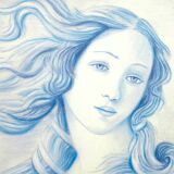 Dibujo al pastel. Pastel painting.