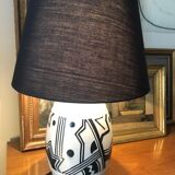 Lampe en céramique art deco