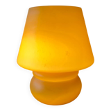 Opaline mushroom lamp