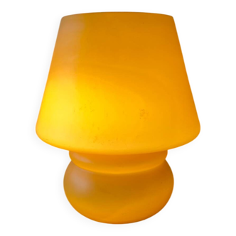 Opaline mushroom lamp