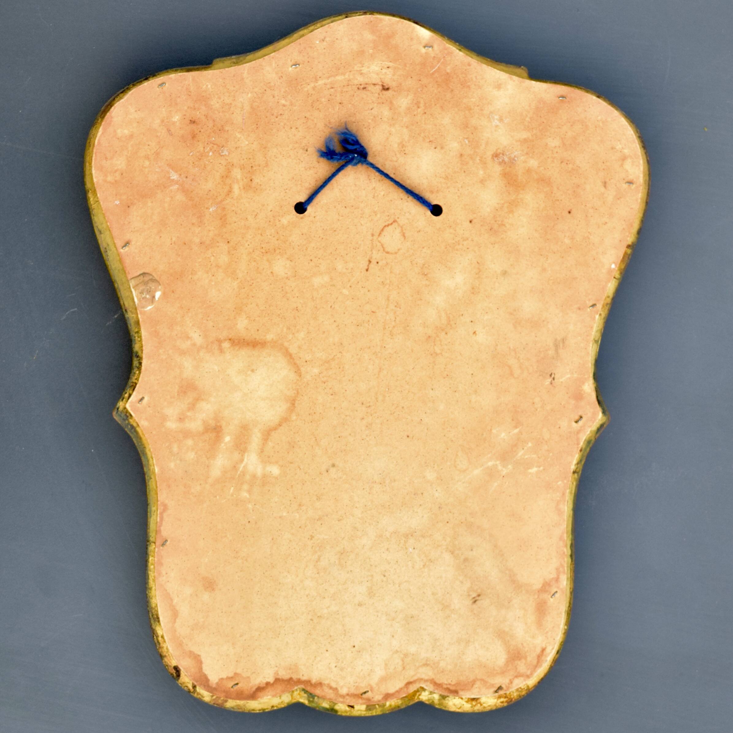 Mirror in gilded painted wood - 1960s