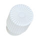 White wall lamp Elektrosvit Nové Zámky Czechoslovakia, 1960s.