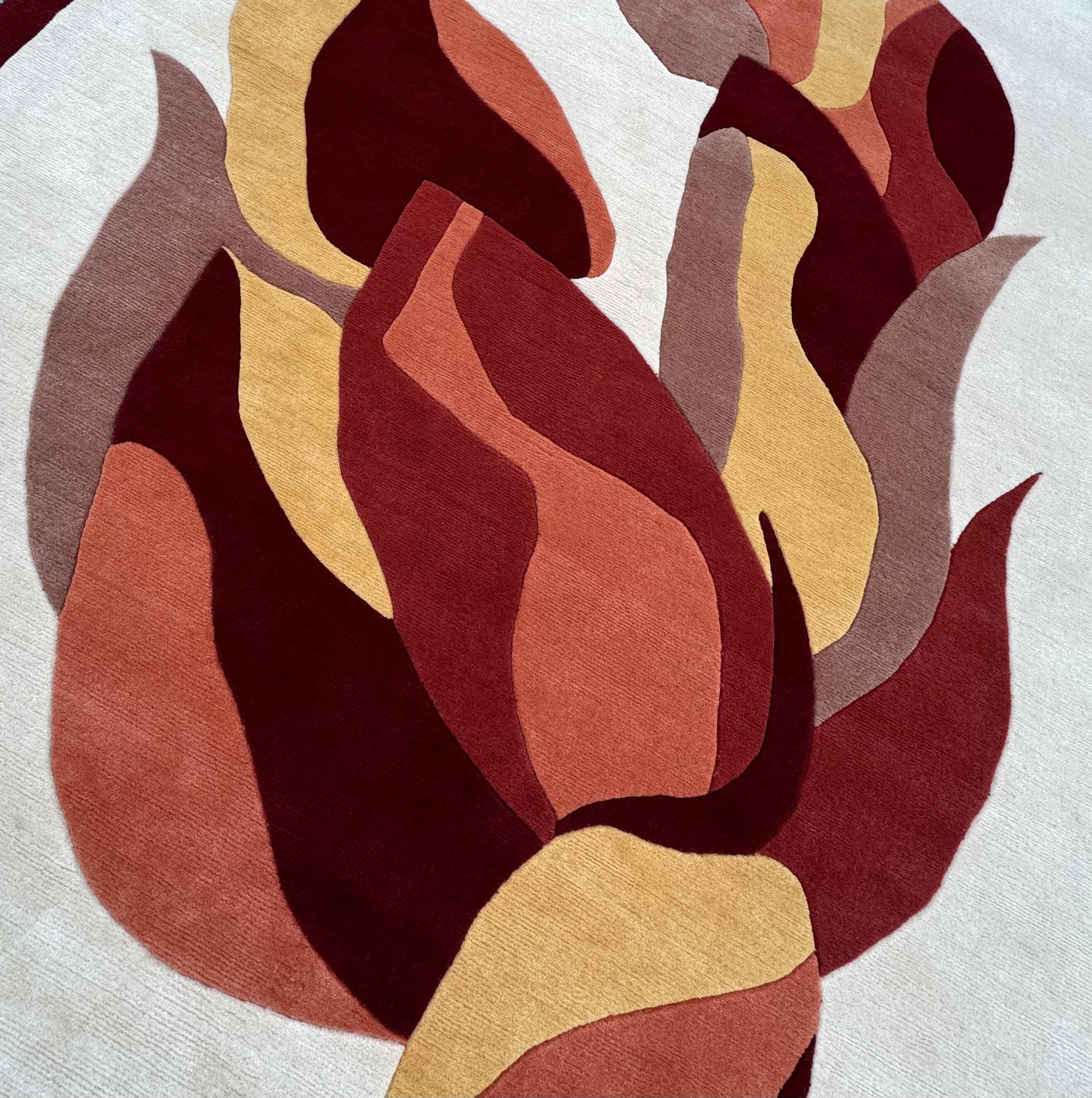 Art Deco Aubusson Rug by Paulette Née