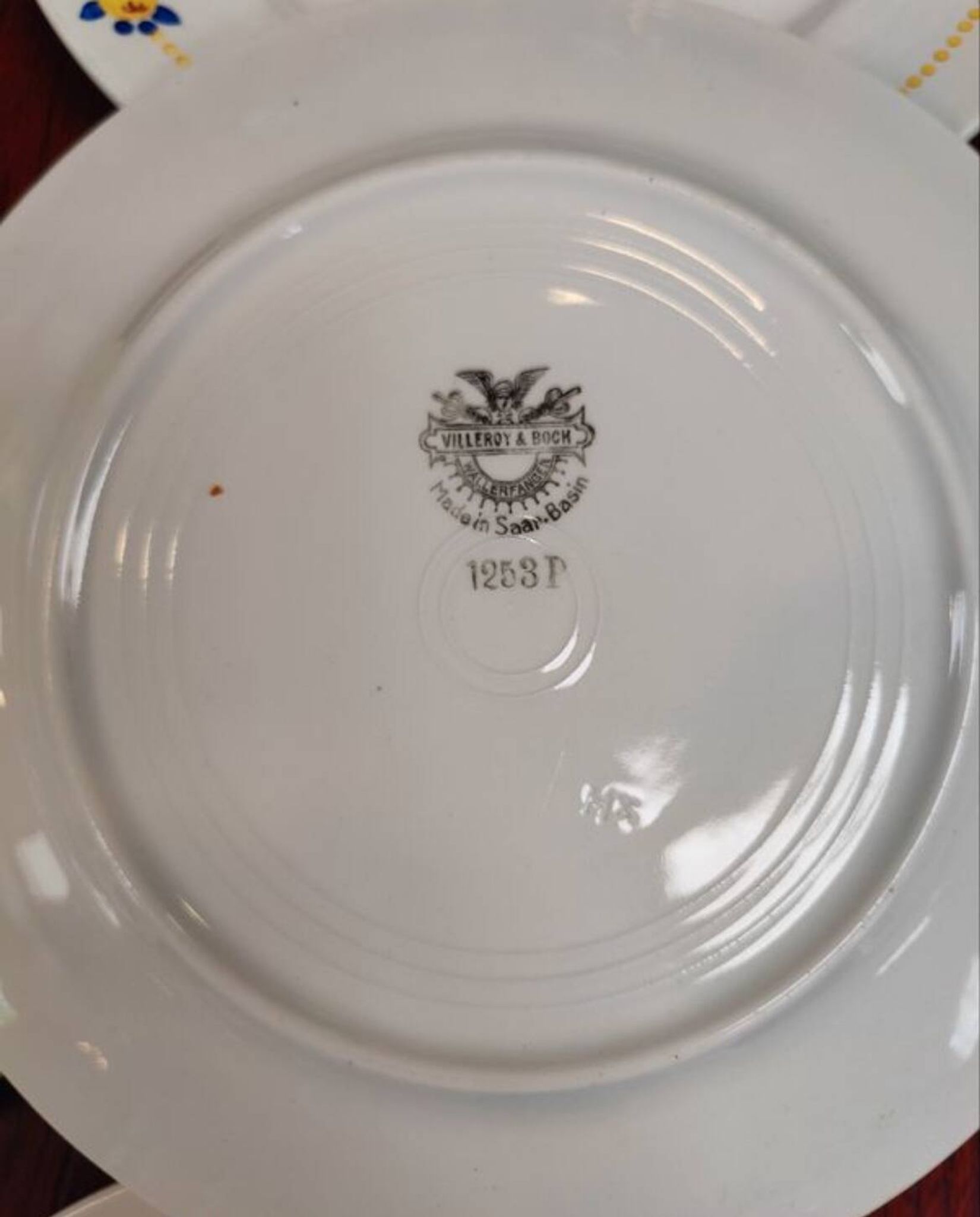 Ensemble 6 assiettes plates villeroy et boch