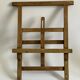 Old table easel, artist accessory