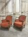 Pair of Louis XVI style armchairs, 20th century.