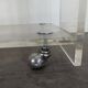 Etagere roulante en plexiglas Marais International