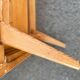 Commode bois et rotin