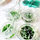 4 curved glasses