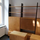 1950s foot library by designer Erich Stratmann, modular