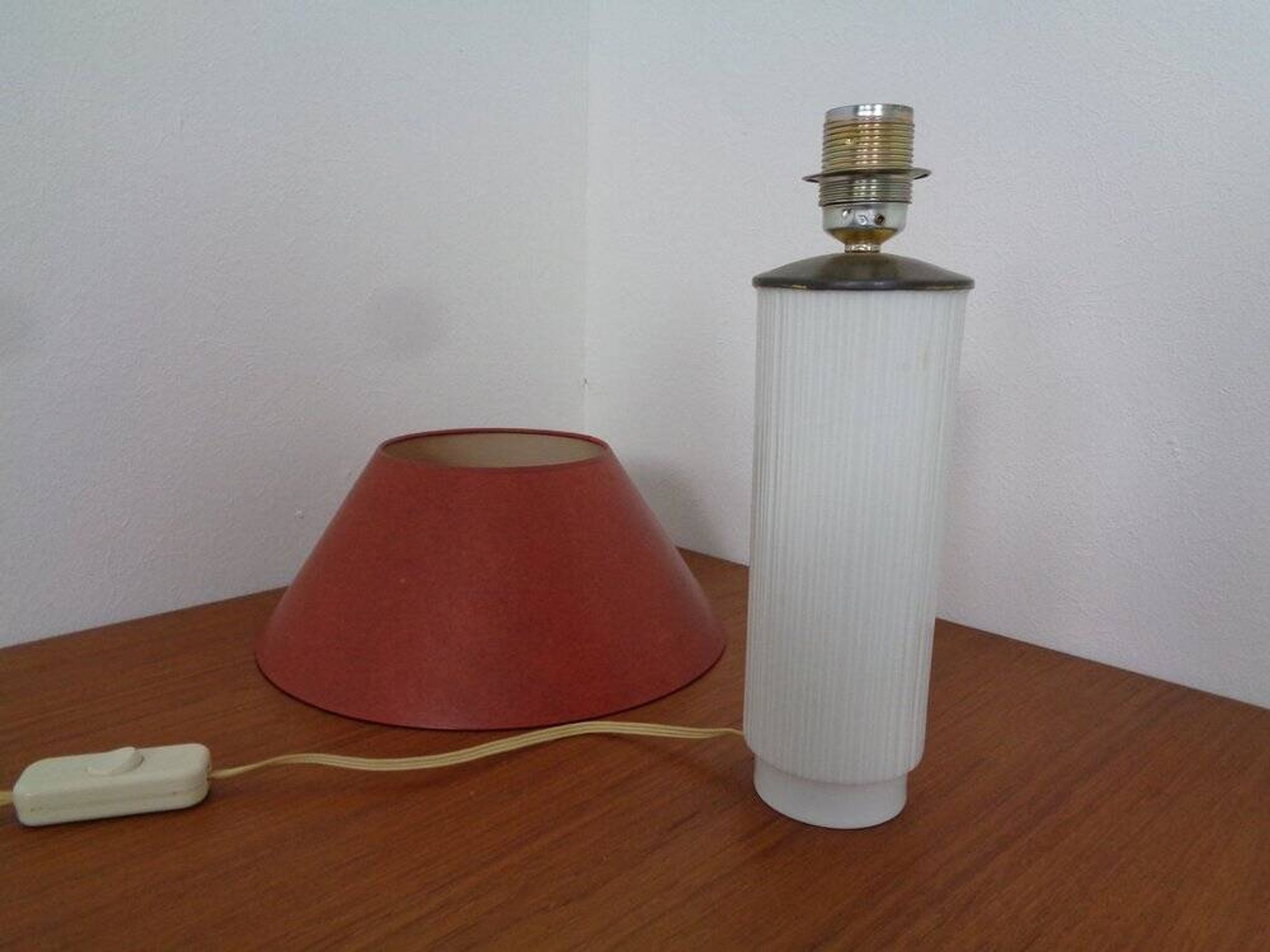 Porcelain table lamp from Rosenthal, Germany, 1960s.