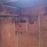 Farm table with a drawer