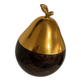 Seau à glaçons vintage poire luxium – écaille de tortue & doré – année