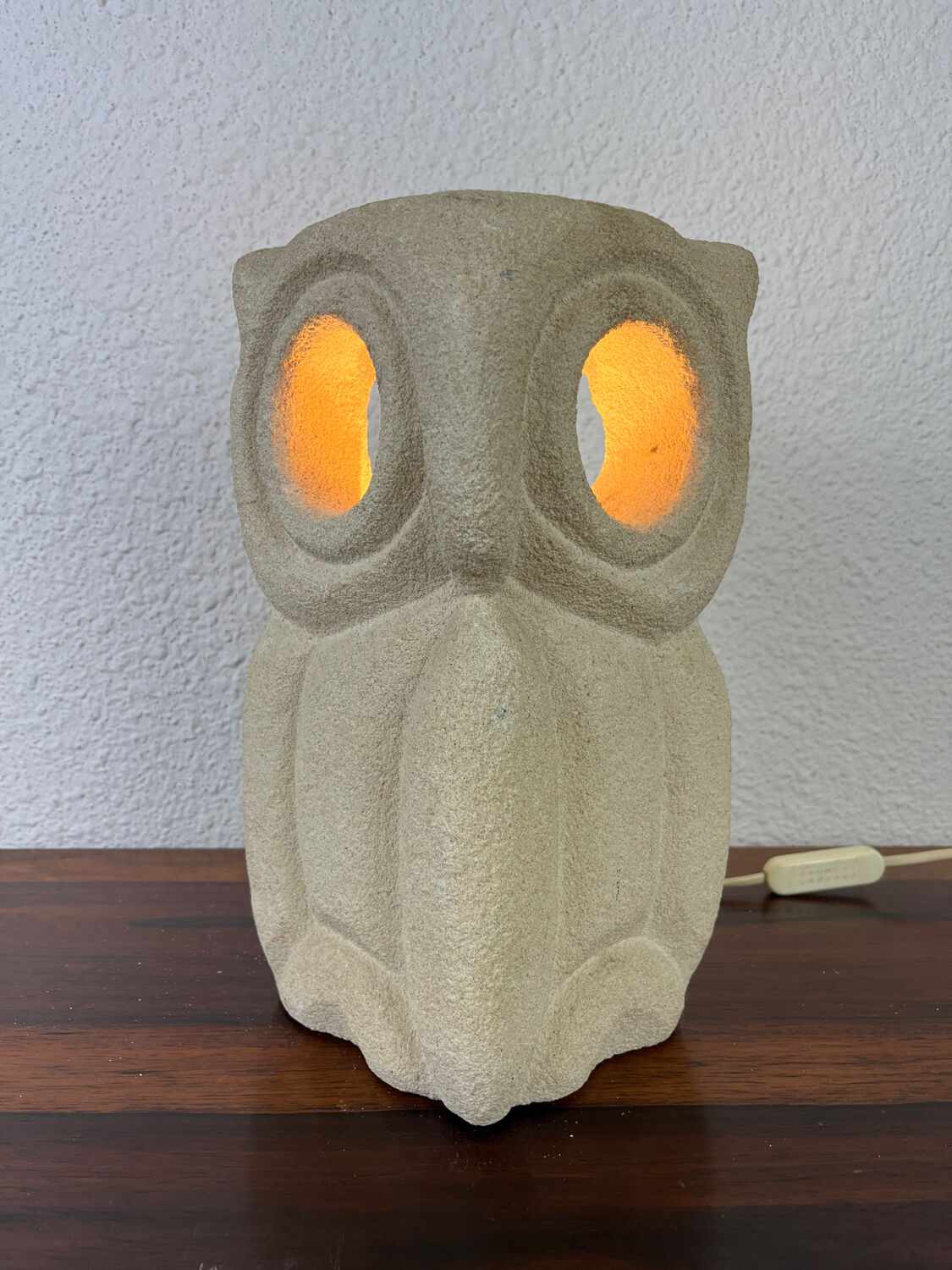Lampe Albert Tormos, hibou, années 70