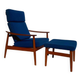Arne Vodder Lounge Chair FD-164 for France & Son (1960s) – Mid-Century