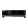 Black lacquer credenza by Alain Delon for Maison Jansen