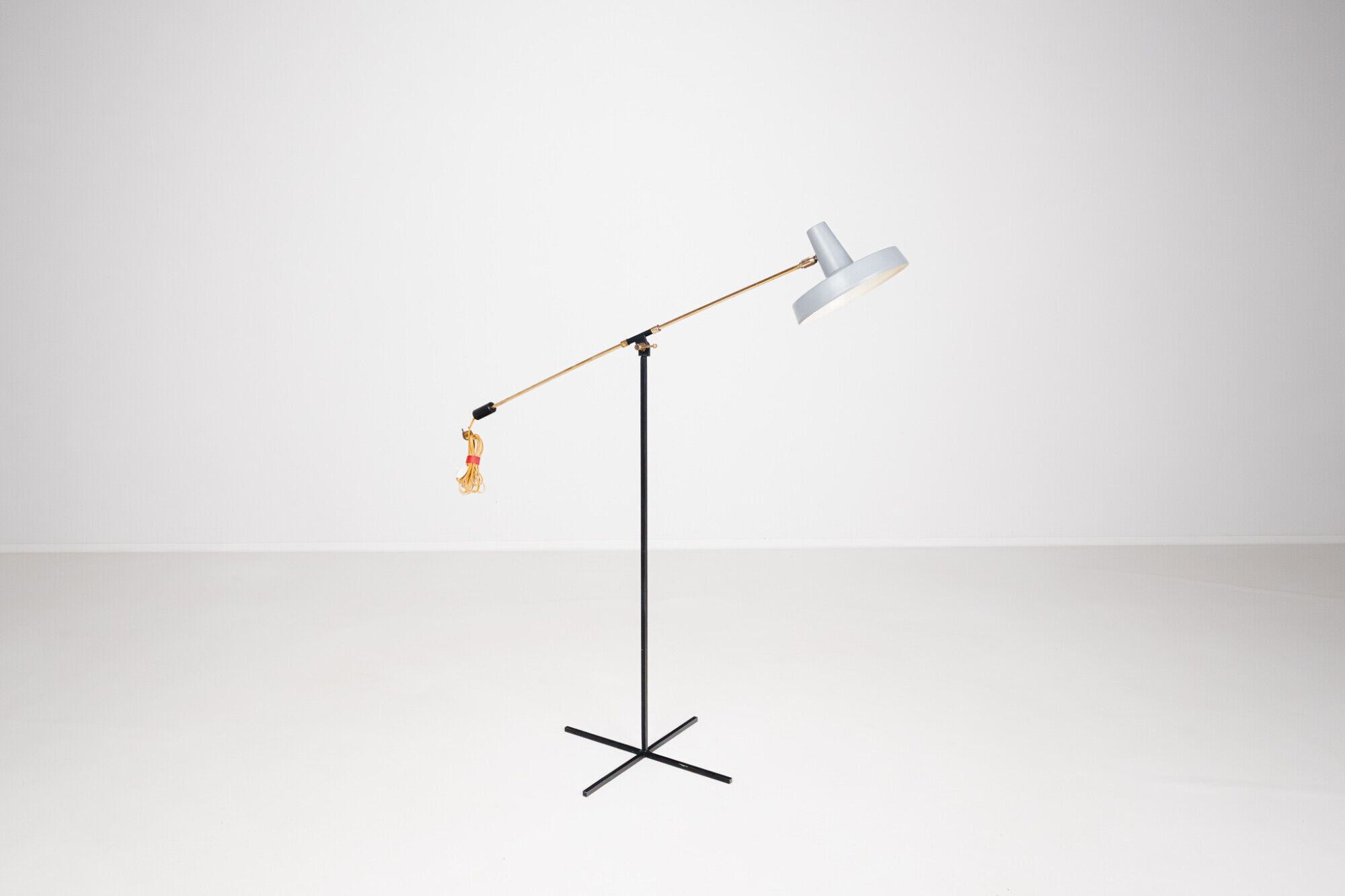 Mid-century counterbalance floor lamp by Boulanger, Belgium, 1960s