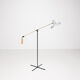 Mid-century counterbalance floor lamp by Boulanger, Belgium, 1960s
