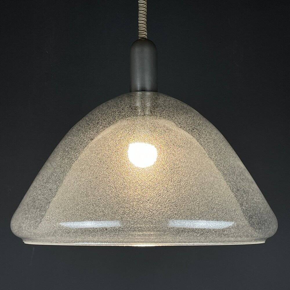 Murano pendant lamp attributed to Carlo Nason for Mazzega, Italy, 1960s.